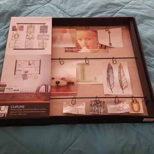 Clipline style photo display